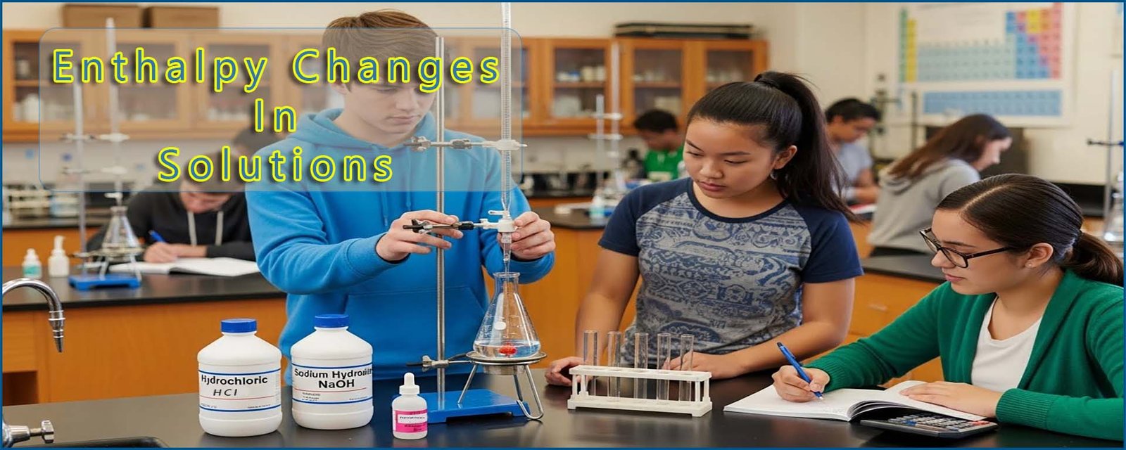 enthalpy change in solution header image.