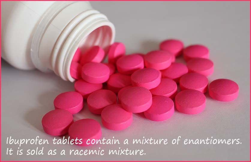 ibuprofen is sold as a racemic mixture