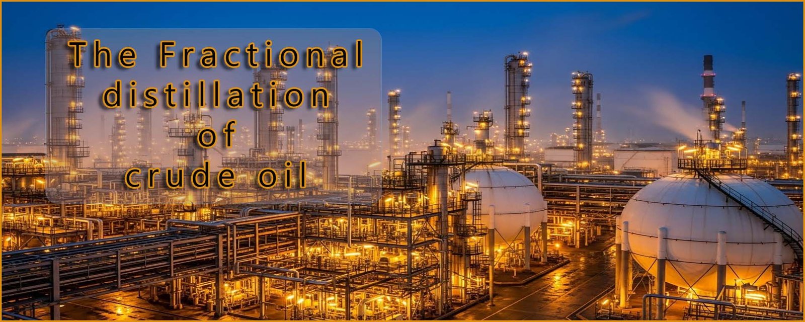 Image of an oil refinery