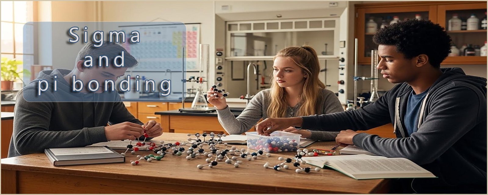 sigma and pi bonds header image.