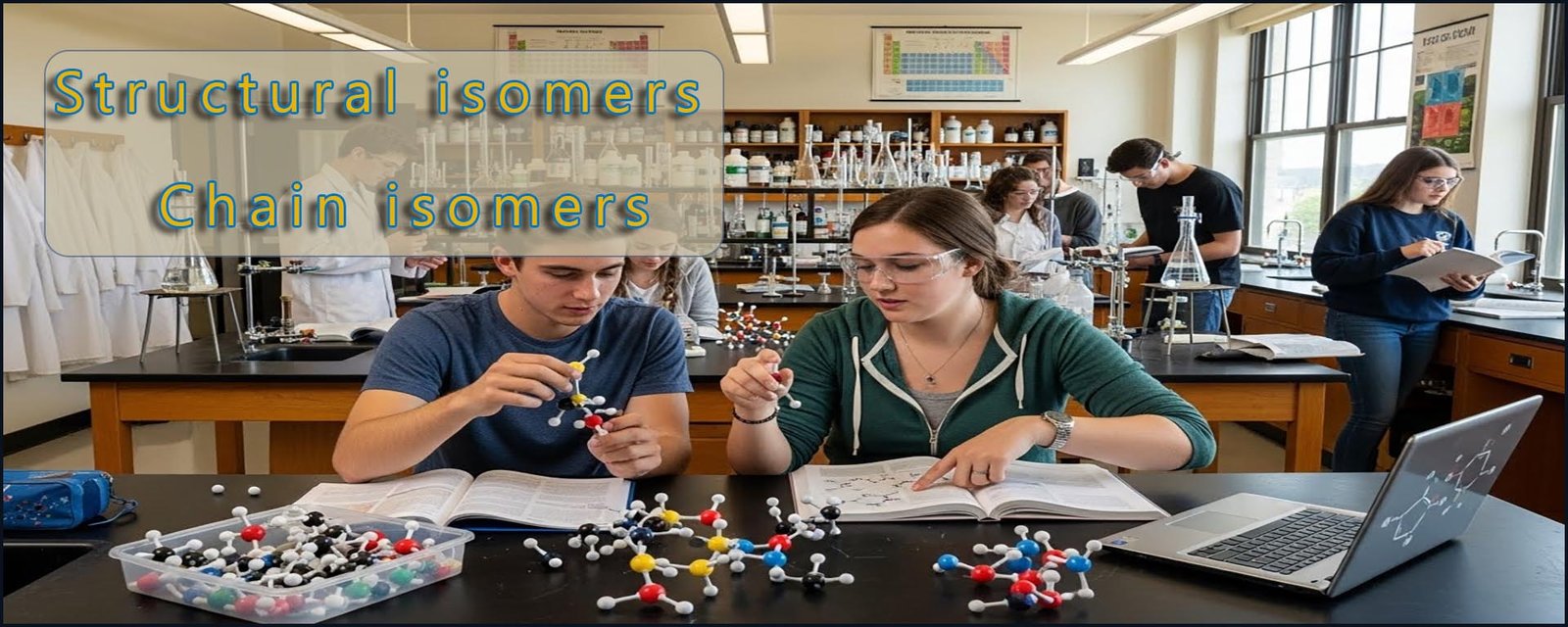 Alkanes and isomers header image.