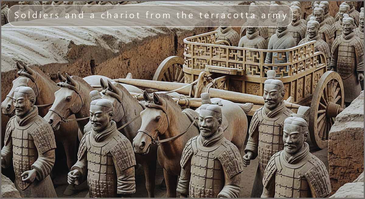 Terracotta Army soldiers