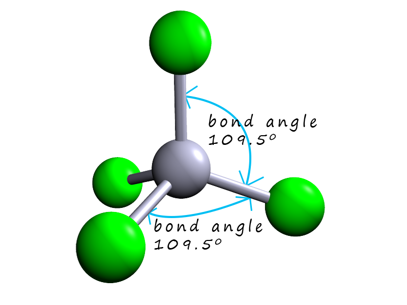 tetrahedral molecule